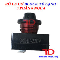 Rờ le cơ block tủ lạnh tủ đông 3 phần 8 ngựa