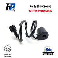 Rơ le lỗ - Cuộn dây van điện từ PC200-5 Φ13x41/6D95/24V hàng HPM cho máy xúc Komatsu
