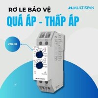 Rơ le Multispan VPR-22 bảo vệ cao áp, thấp áp, mất pha, ngược pha, mất cân bằng pha