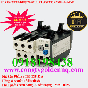 Rơ le nhiệt Mitsubishi TH-T25 - 22A (18-26A)
