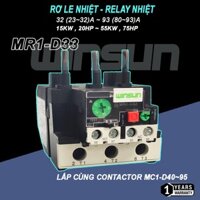 Rơ Le Nhiệt (Relay nhiệt) Winsun MR1-D33