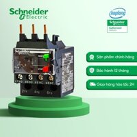 Rơ le nhiệt Schneider LRE08 dải cài đặt 2.5-4A đầu nối bằng ốc vít dùng cho khởi LC1E06-38