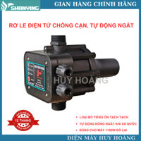 Rơ le tăng áp điện tử Shanying chống cạn, chống đầy, tự động đóng ngắt khi xả nước