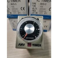 Rơ le thời gian  AH3-3 220VAC