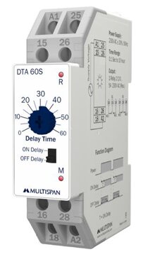 Rơ le thời gian On/Off Delay, mã DTA-60S