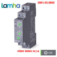 Rơ Le Thời Gian Timer OFF delay GIC 12RDT4 (0.1s-30h, 240VAC/24 VAC/DC, 1 CO)