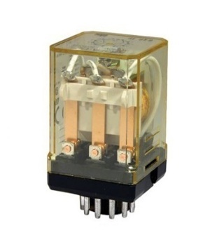 Rơ le trung gian IDEC RR3P-ULAC24 11 chân tròn