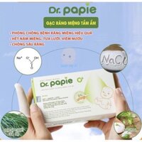 Rơ lưỡi Dr Papie vệ sinh răng miệng cho bé