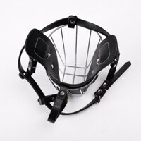 Rọ mõm chó cho thú cưng rọ mõm thép không gỉ chống sủa chống cắn có thể điều chỉnh chó lớn lưới mặt