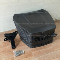 Rổ nhựa có nắp đậy đa năng + pat rổ cho Wave RS/ S100/ A100 kèm ốc đầy đủ