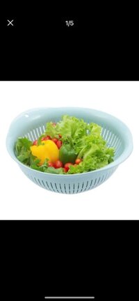 Rổ nhựa inochi 1 lớp 30cm (Kiện 20 cái)