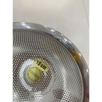 Rổ Rá inox 304 Tem Vàng  Đông Nam Size 15cm