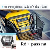 RỔ SỌC + RROOR LƯỚI SỌC LỚN  ( ĐA NĂNG ) HONDA WAVE RS100 / RSX110 /BLADE / WAVE@ 2017 /  WAVE NHỎ