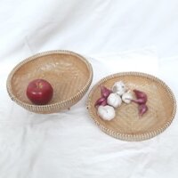 Rổ tre có đế tròn size S