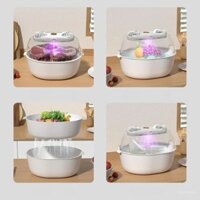 Rổ triệt trùng, rã đông thực phẩm nhanh, khử khuẩn cho rau xanh, rổ sấy bát đũa