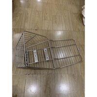 Rổ trước xe máy RS có nấp inox