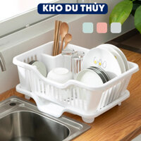 Rổ úp chén bát để bồn rửa chén thiết kế đơn giản hiện đại màu trắng, hồng, xanh nhựa PP chính phẩm