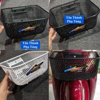 Rổ Wave lớn, Wave nhỏ tem H2C trắng , đen kèm ốc