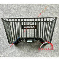 RỔ XE MÁY DREAM SỌC ĐỨNG ĐEN GẮN XE DREAM