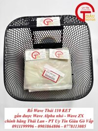 Rổ Xe Wave Thái 110 KET Chính Hãng Thái Lan Gắn Được Wave Alpha Nhỏ, ZX