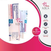 Robaz Gel Metronidazole 0.75% Galderma 30g giảm mụn nấm men viêm da Demodex Rosacea