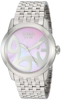 ROBERTO BIANCI WATCHES Women's Amadeus Swiss-Quartz Watch with Stainless-Steel Strap, Silver, 22 (Model: RB18580)