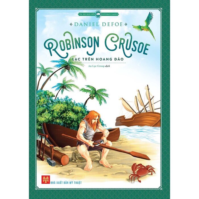 Robinson Crusoe Lạc Trên Hoang Đảo (Truyện tranh màu)