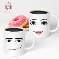 Roblox Biểu Hiện Cốc Nữ Mặt Nam Sáng Tạo Gốm Ăn Sáng Cà Phê Sữa Cốc Cặp Đôi Cốc Quà Tặng Ngày Lễ Tình Nhân