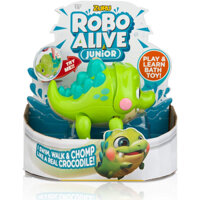 Robo Alive Junior Battery-Powered Baby Crocodile Bath Toy by ZURU Đồ Chơi Cá Sấu Robo Alive Junior Chạy Bằng Pin