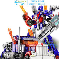 Robot Biến Hình Ô Tô Transformer Cao 20CM Phiên Bản Optimus Prime Chất Liệu Cao Cấp Siêu Bền