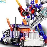 Robot biến hình ôtô Transformer cao 22cm mẫu Optimus Prime 6699-7 và BumbleBee  cao 22cm