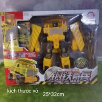 robot biến hình xe tải, hộp to, đẹp