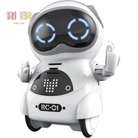 Robot bỏ túi RC Mini dành cho trẻ em với cuộc đối thoại tương tác, nhận dạng giọng nói, ghi âm trò chuyện, hát và nhảy múa