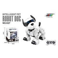 Robot Chó Thông Minh BT-K27 - Điều Khiển Từ Xa, Đèn LED, Phát Nhạc, Nhảy Múa, Đồ Chơi Công Nghệ Cao