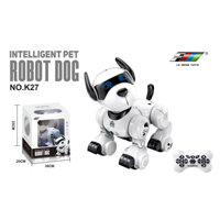 Robot Chó Thông Minh BT-K27 - Điều Khiển Từ Xa, Đèn LED, Phát Nhạc, Nhảy Múa, Đồ Chơi Công Nghệ Cao