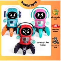 Robot đồ chơi bạch tuộc pin nhảy múa có đèn và nhạc vui nhộn cho bé