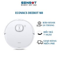 Robot hút bụi Ecovacs Deebot N8 PRO, Lực hút 2600Pa, Hàng chính hãng, Bản trưng bày - SENBOT