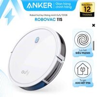 Robot hút bụi EUFY RoboVac 11S - T2108 by Anker hút bụi tự động - Bảo hành 12 tháng - Hãng phân phối chính thức - Màu trắng