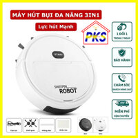 Robot hút bụi lau nhà đa năng 3 trong 1, quét rác, hút bụi, lau sàn thông minh, Robot hút bụi tự động NO-K235