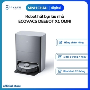 Robot hút bụi lau nhà Ecovacs Deebot X1 Omni - Bản nội địa