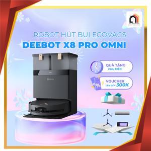 Robot hút bụi lau nhà Ecovacs Deebot X8 Pro Omni