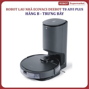 Robot hút bụi lau nhà Ecovacs Deebot T8 Aivi Plus - Bản nội địa