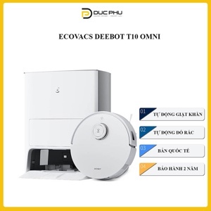Robot hút bụi lau nhà Ecovacs Deebot T10 Omni - Bản nội địa