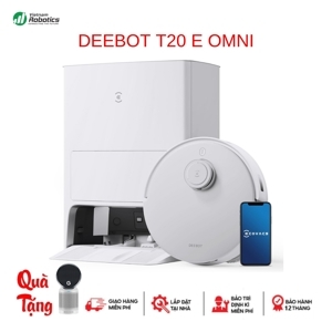 Robot hút bụi lau nhà Ecovacs Deebot T20 Darwin Omni