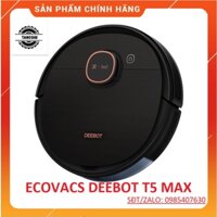 Robot hút bụi lau nhà ECOVACS DEEBOT T5 MAX ⚡Hàng chính hãng⚡ - Hàng mới nguyên seal 100%- Tặng App Ecovacs Home