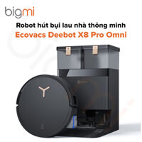 Robot hút bụi lau nhà Ecovacs Deebot X8 Pro Omni 2025 – Hàng Chính Hãng