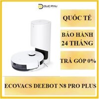 Robot Hút Bụi Lau Nhà Ecovacs Deebot OZMO N8 Pro Plus - Lực hút MAX 2600 Pa - Bản Quốc Tế - Hàng Chính Hãng-BH 24 tháng