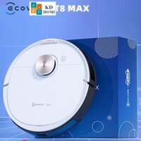 Robot hút bụi lau nhà Ecovacs Deebot T8 Max - Lau Rung Cực Sạch - Chính Hãng Robot hut bui NEW