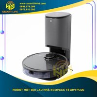 Robot Hút Bụi Lau Nhà ECOVACS DEEBOT T8 AIVI Plus - Robot tự đổ rác - Bảo Hành 6 Tháng