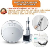 Robot hút bụi lau nhà Haier TAB-T550WSC/ JD5FOLSC + Máy hút bụi cầm tay